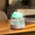 Rain Cloud Humidifier With Water Drops And Colorful Night Light Mushroom Humidifier