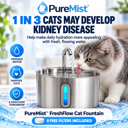 PureMist™ FreshFlow Cat Fountain