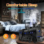 Essential Oil Diffuser 300ml Train Diffuser with Remote Control 2 Lighting & 2 Mist Modes Aromatherapy Diffuser Air Humidier