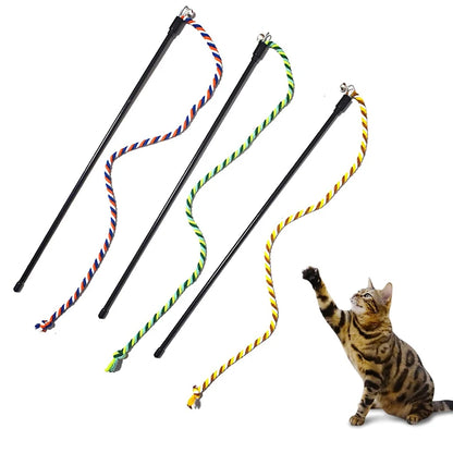 Interactive Cat Teaser Wand