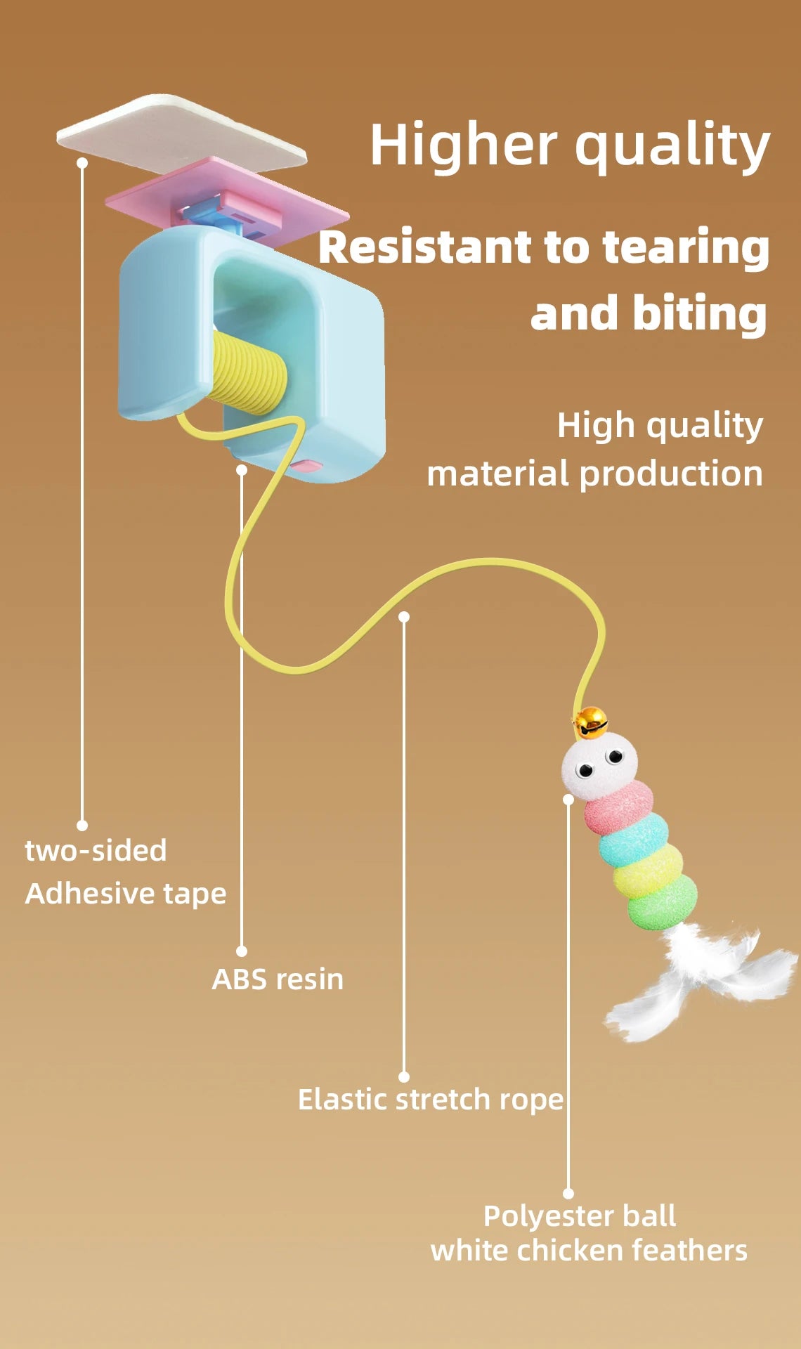 Flying Bird Cat Toy